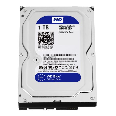 Western Digital Blue disque dur 1 To 7200 tr/min 64 Mo 3.5" Série ATA III