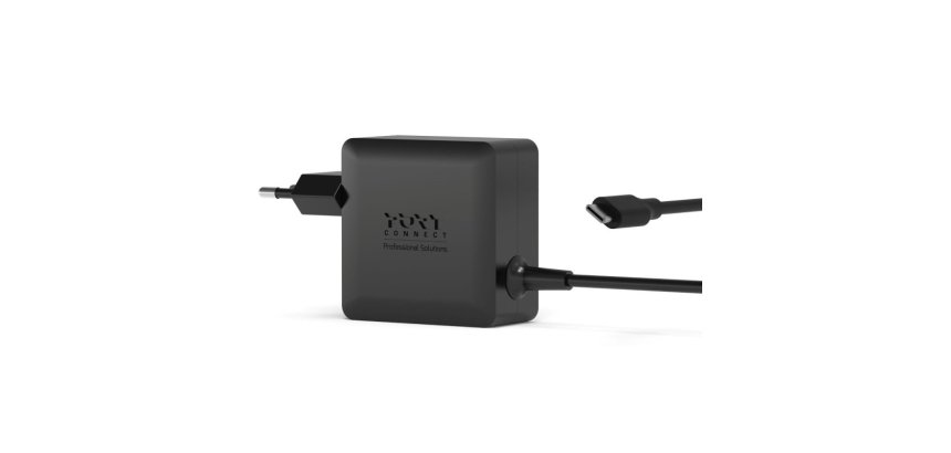 Port Designs 904065CWEU adaptateur de puissance & onduleur Intérieure 65 W Noir