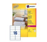Boîte de 4000 étiquettes Laser Blanc 99,1X33,9 L7162-250