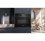 SIEMENS Four encastrable vapeur CS736G1B1, IQ700, Compact vapeur, 47 litres