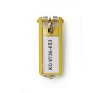 Durable Key Clip Yellow 6 pc(s)