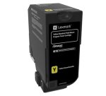 Lexmark 74C2SY0 toner cartridge 1 pc(s) Original Yellow