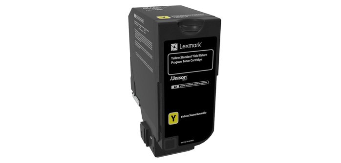 Lexmark 74C2SY0 toner cartridge 1 pc(s) Original Yellow