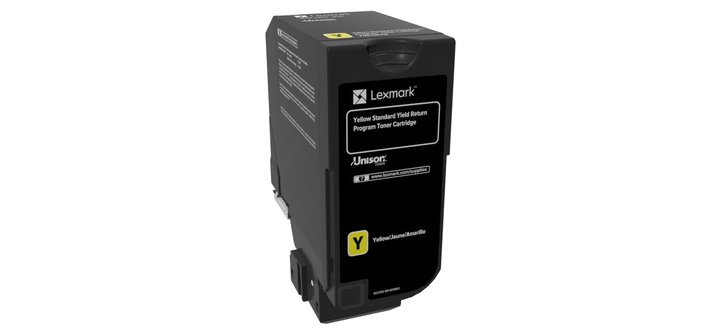 Lexmark 74C2SY0 toner cartridge 1 pc(s) Original Yellow