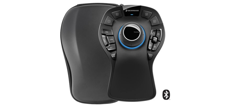 3Dconnexion SpaceMouse Pro Wireless – BLUETOOTH souris Bureau 6DoF
