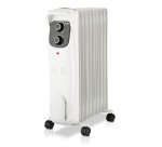 Haeger OH-009.006A calefactor eléctrico Interior Negro, Blanco 2000 W Radiador de aceite eléctrico