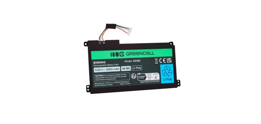 Green Cell AS166 ricambio per laptop Batteria