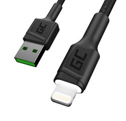 Green Cell KABGC05 cavo Lightning 1,2 m Nero