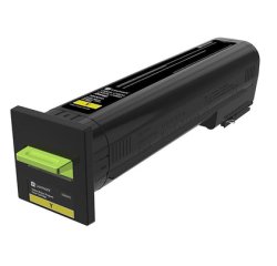 Lexmark - jaune - original - cartouche de toner - LCCP, LRP