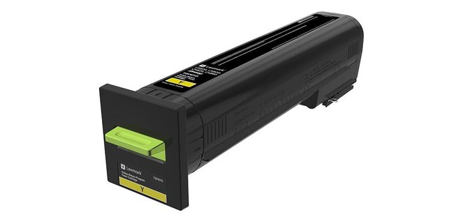 Lexmark 72K20Y0 cartucho de tóner 1 pieza(s) Original Amarillo