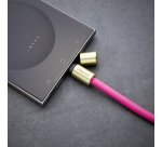 Intenso Handykette als Lade- + Datenkabel USB-C bis 1,65m neon pink cavo USB USB C Rosa