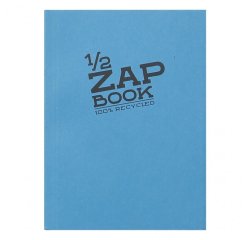 1/2 Zap Book carnet collé 80F A6 80g - Aléatoire