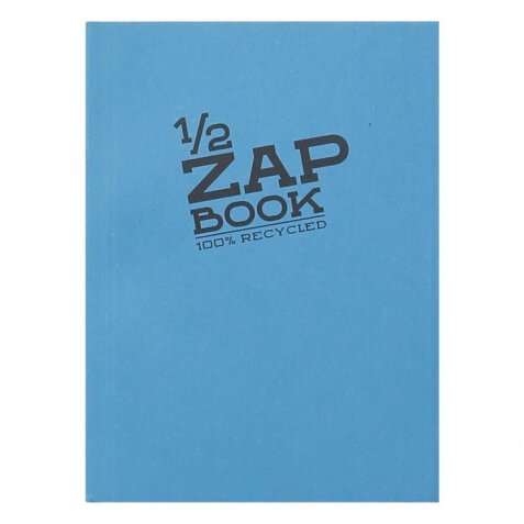 1/2 Zap Book carnet collé 80F A6 80g - Aléatoire