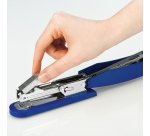 Agrafeuse novus b2 color id 2.0 25f agrafes 24/6-26/6 profondeur agrafage 65mm bright petrol + 200 agrafes 24/6 super