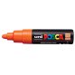 Marqueur peinture posca pc7m pointe large conique encre    inodore couvrante miscible    tous supports coloris orange