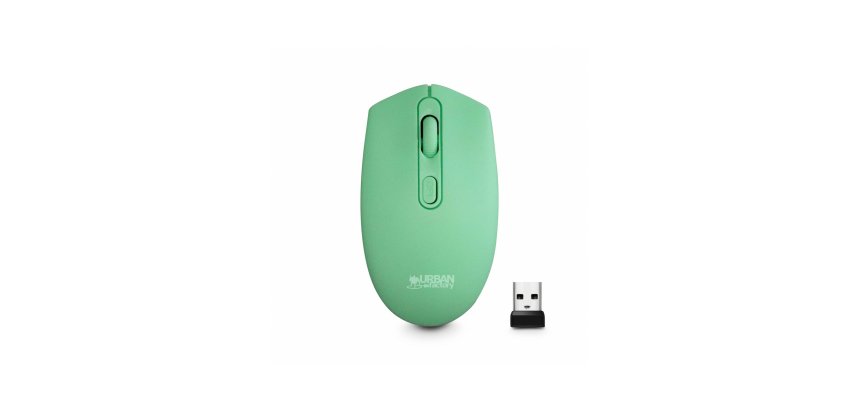 Urban Factory FREE souris Maison Ambidextre RF sans fil Optique 1600 DPI