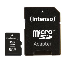 Intenso 8GB MicroSDHC Classe 10
