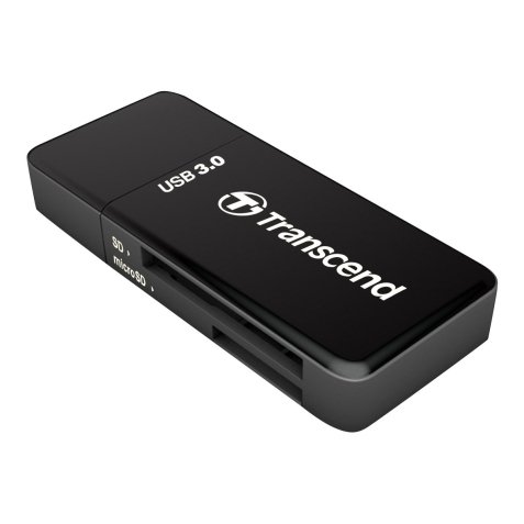 Transcend RDF5 lecteur de carte mémoire USB 3.2 Gen 1 (3.1 Gen 1) Type-A Noir