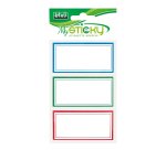 Lebez A4092 self-adhesive label Rectangle Permanent Blue, Green, Red 18 pc(s)