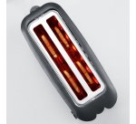 Grille-pain pour 4 tranches AT 2509, inox / noir