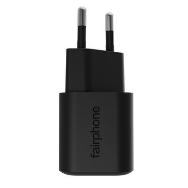 Fairphone 30W USB-C Fast Charger Universel Noir Secteur Charge rapide Auto