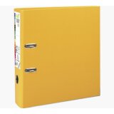 Classeur à levier cartonné Exacompta PremTouch A4 maxi - Dos 8 cm jaune