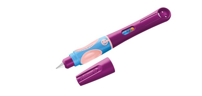 Stylo-plume pelikan griffix droitier coloris fuchsia etui