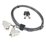 Urban Factory CRS02UF câble antivol Noir 2 m