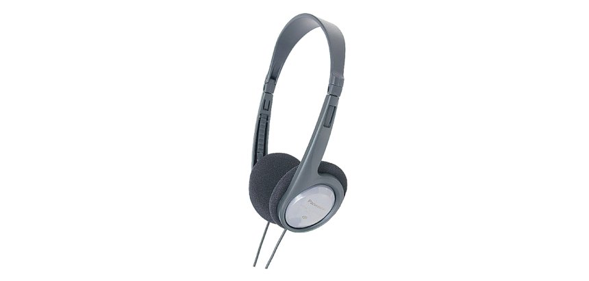 Panasonic RP-HT090 Headphones Wired Head-band Music Black, Grey