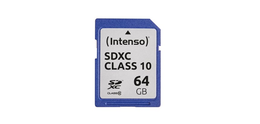 Intenso 3411490 flashgeheugen 64 GB SDXC Klasse 10