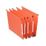 Dossiers suspendus Dual, fond: V, orange