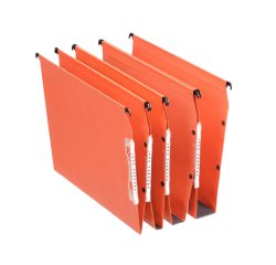 Dossiers suspendus Dual, fond: V, orange