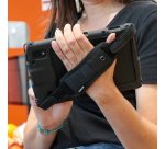 Mobilis 001096 accesorio para funda de tableta Correa de mano Negro