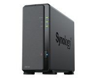 Synology DiskStation DS124 server NAS e di archiviazione Desktop Realtek RTD1619B 1 GB DDR4 0 TB DiskStation Manager Nero
