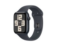 Apple Watch SE OLED 44 mm Digital 368 x 448 Pixeles Pantalla táctil Negro Wifi GPS (satélite)