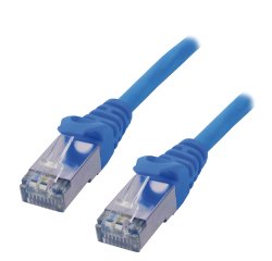 MCL IC5L99A0007SH3B câble de réseau Bleu 3 m Cat7 S/FTP (S-STP)