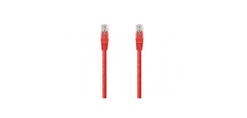 DCU Advance Tecnologic CABLE RJ45 UTP CAT6 24AWG - CCA ROUGE 0,25M