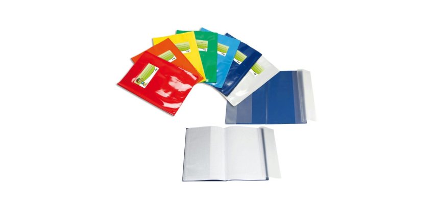 SEI Rota Cover Mini L F cartellina con fermafoglio Cloruro di polivinile (PVC) Azzurro