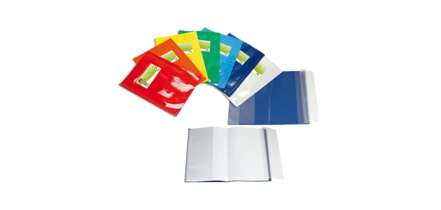 SEI Rota Cover Mini L F cartellina con fermafoglio Cloruro di polivinile (PVC) Arancione