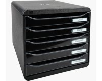 Module de classement Big Box Plus 5 tiroirs Glossy