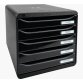 Module de classement Big Box Plus 5 tiroirs Glossy