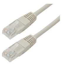 MCL Cat5E, U/UTP, 1m câble de réseau Gris U/UTP (UTP)