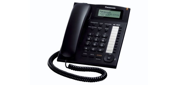 Panasonic KX-TS880EXB telephone Analog telephone Caller ID Black