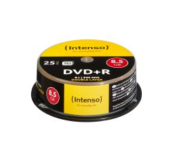 Intenso DVD+R 8.5GB 8x Double Layer 25er Cakebox 8,5 GB DVD+R DL 25 pieza(s)