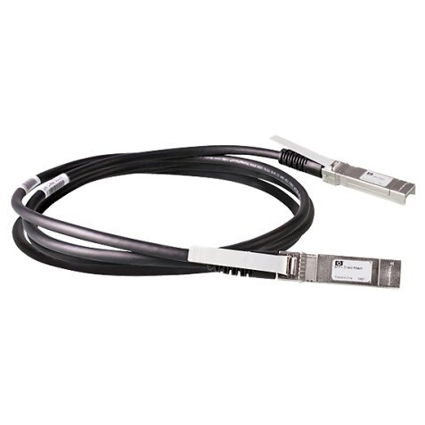 HPE 10G SFP+ to SFP+ 3m Direct Attach Copper Cable de fibra óptica e InfiniBand SFP+ Negro