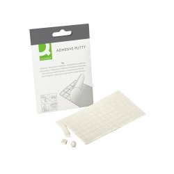 Pastille adhésive q-connect pré-découpée repositionnable étui 96 unités