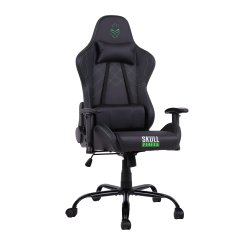 Skull Factory Advance Gaming armchair Padded seat Black