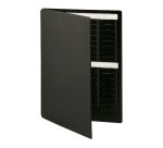 Mini planning à fiche T indice 2  – 2 volets noir – Nobo