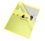 Chemise coins papier avec fenêtre Leitz A4 160 g - Paquet de 100