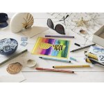 Feutre dessin stabilo pen 68 arty encre inodore base eau   pointe moyenne trace 1mm etui carton 24 unites